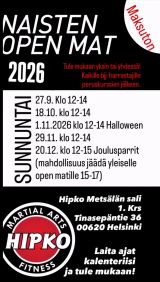 Naisten open mat