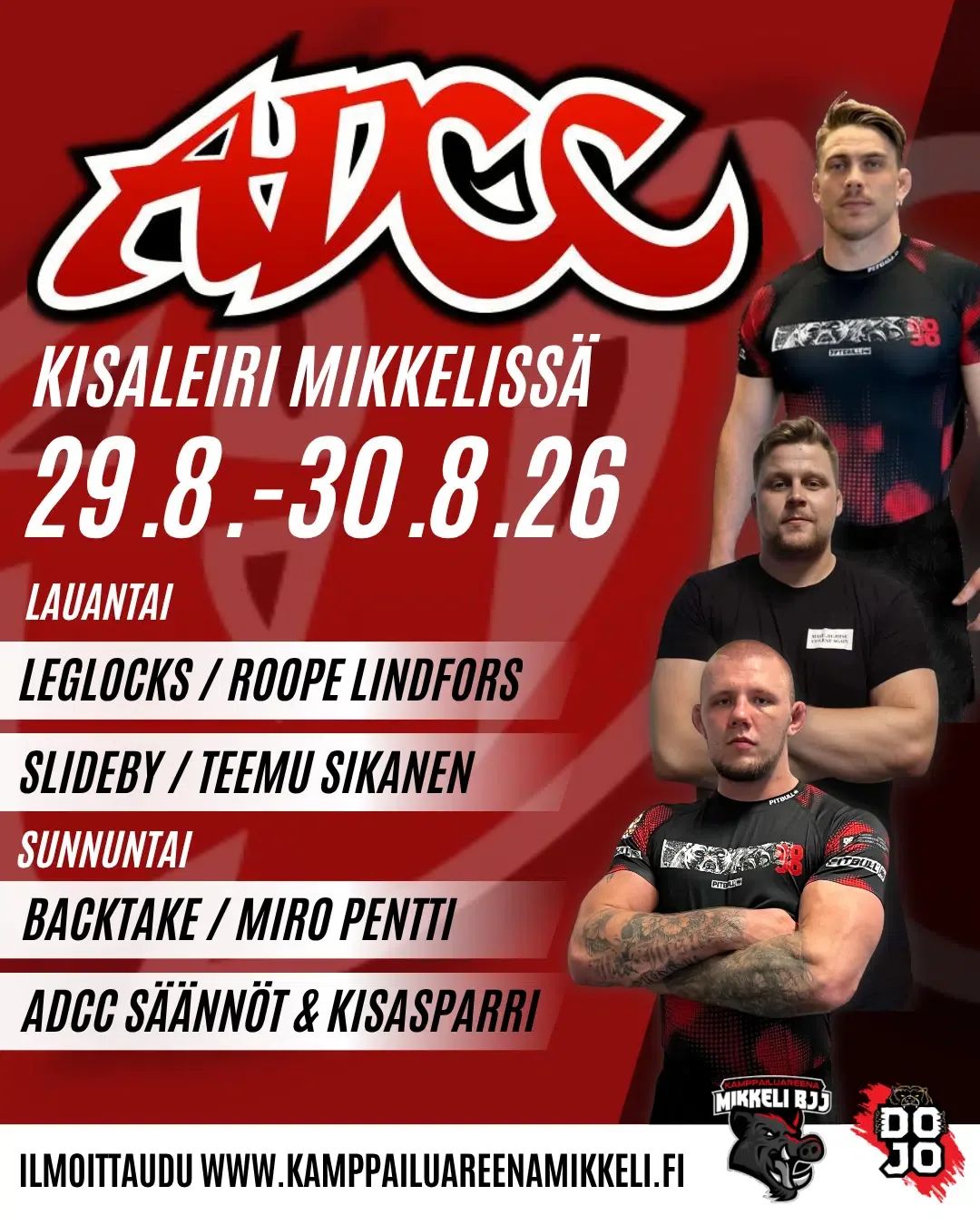 ADCC kisaleiri Mikkelissä